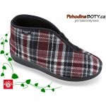 Mjartan dámská domácí obuv kotníkové papuče na zip 603-K78 – Sleviste.cz