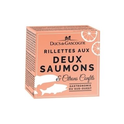 Ducs de Gascogne Rillety z lososa s kandovaným citrónem 65 g
