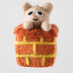 Wrap Vlněná vánoční ozdoba Simbi Cat in Chimney kočka v komíně – Hledejceny.cz