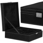 Springos šperkovnice LEGERE černá – Zboží Dáma