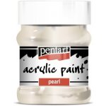 Pentart akrylová barva perleťová 230 ml bílá – Hledejceny.cz