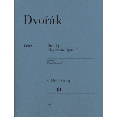 Antonín Dvořák Dumky Piano Trio Op.90 noty na housle, violoncello, klavír – Hledejceny.cz