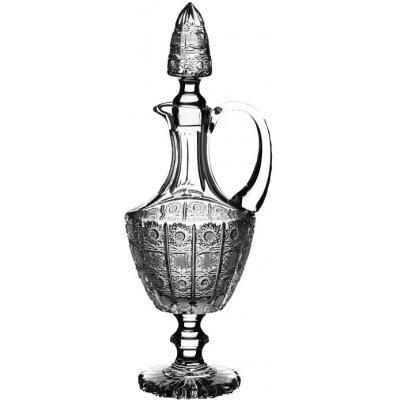 PB CRYSTAL Karafa na víno 56683/1000ml. Klasický brus 500 PK – Zboží Dáma
