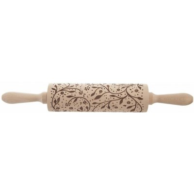 Váleček dřevo Dekor d. 20/38 cm stonky – Hledejceny.cz