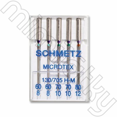 Jehly strojové Schmetz Microtex 130/705 H-M 60-80 – Zboží Dáma