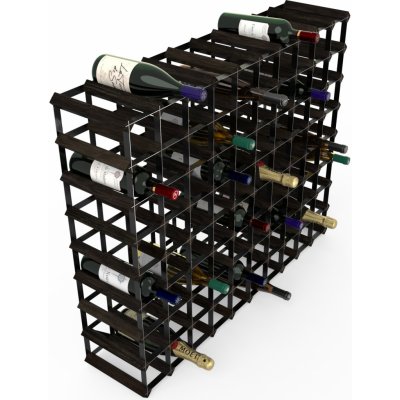RTA Stojan na víno RTA na 90 lahví, černý jasan - černá ocel / sestavený, BNRK4155