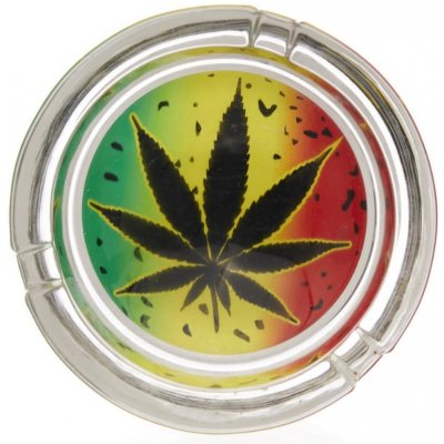 WeedShop Malý skleněný popelník náhodný design – Hledejceny.cz