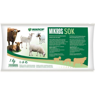 Mikrop Mikros SOK pro skot ovce a kozy plv 1 kg – Hledejceny.cz