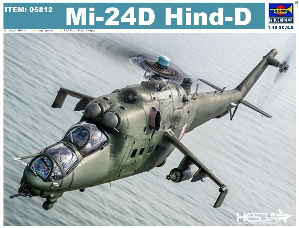 Trumpeter Trumpeter Mi 24D Hind D 1:48