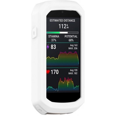 Accure silikonový obal na GPS cyklonavigaci Garmin Edge 1050 - bílý | Zboží Auto