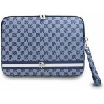 DKNY PU Leather Checkered Pattern and Stripe Obal na Notebook 13/14" Blue, DKCS14PVSHLB – Zboží Živě