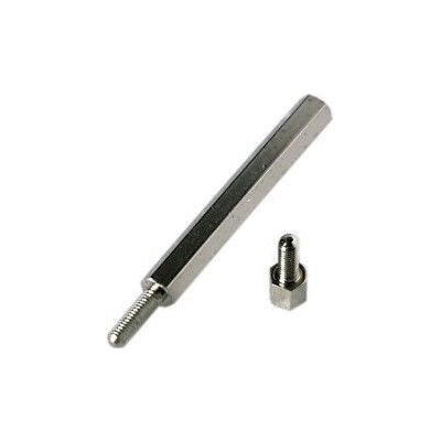 Distanční sloupek kovový DA5 M3x50mm, niklovaný – Hledejceny.cz