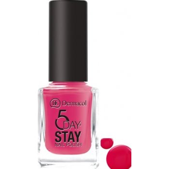 Dermacol 5 Day Stay Dlouhotrvající lak na nehty 35 Pink Ride 11 ml