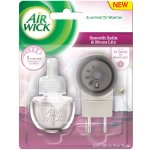 Air Wick Elektrický osvěžovač vzduchu strojek a náplň jemný satén a měsíční lilie 19 ml