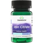 Swanson Iron Citrate Citrát Železitý 25 mg 60 kapslí – Hledejceny.cz