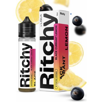 Liqua Ritchy Black Currant Lemon 12 ml – Zboží Mobilmania