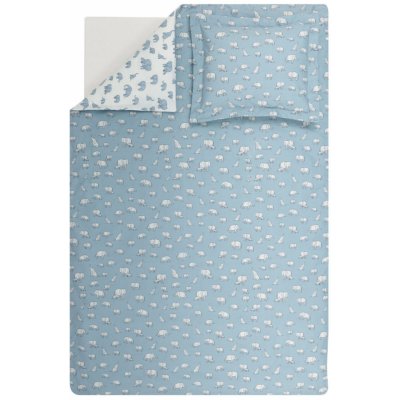 Yataş Bedding Renforcé dětské povlečení Poovey s prostěradlem modré 100 x 150 cm – Zboží Dáma