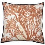 Casamance polštář AIGUE MARINE ORANGE BRULEE 45x45 – Hledejceny.cz