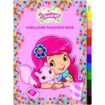 RAPPA Omalovánka A5 Strawberry Maluj podle barevných teček – Zboží Dáma