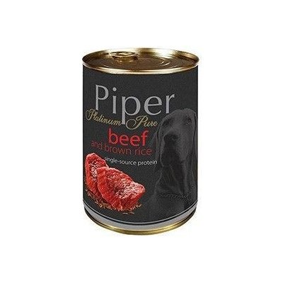 Piper Platinum Pure - Beef with Brown Rice 400g