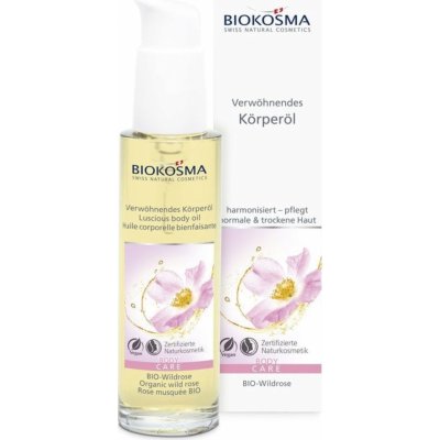 BIOKOSMA Luscious Body Oil with Organic Wild Rose 100 ml