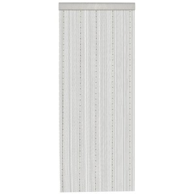 Zatemňovací závěs nitkový s míčky 90x245 cm stříbrný – Hledejceny.cz