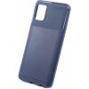 Pouzdro a kryt na mobilní telefon Samsung Pouzdro Bomba Měkký obal carbon look pro samsung modrý Galaxy A51 C011_SAM_A51_BLUE