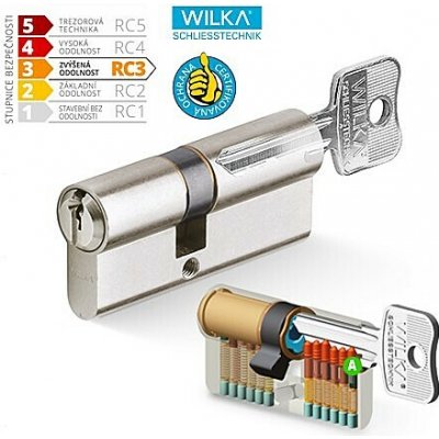 ACT WILKA RC3, Vložka standardní 50/55 mm – Sleviste.cz