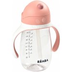 Beaba Láhev Bidon na učení pití Learning Cup 2in1 Old Pink s brčkem růžová 300 ml – Sleviste.cz