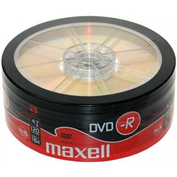Maxell DVD-R 4,7GB 16x, cake box 25ks (275731)