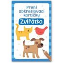 První obkreslovací kartičky Zvířátka