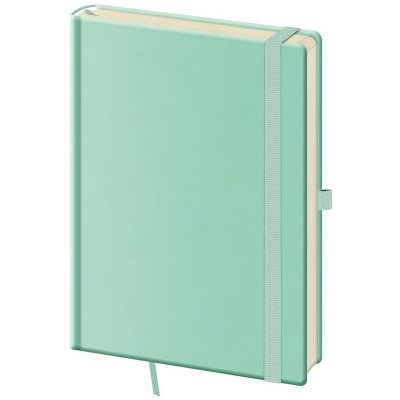 Tečkovaný zápisník Print Pop L Light green (čtverečkovaný) – Zboží Dáma
