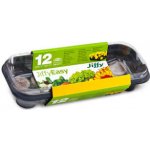 NOHEL GARDEN Minipařeniště GH-12 + 12 ks rašelinových tablet Jiffy-7 – Zboží Dáma