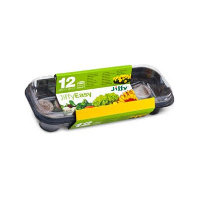 NOHEL GARDEN Minipařeniště GH-12 + 12 ks rašelinových tablet Jiffy-7 – Zboží Dáma