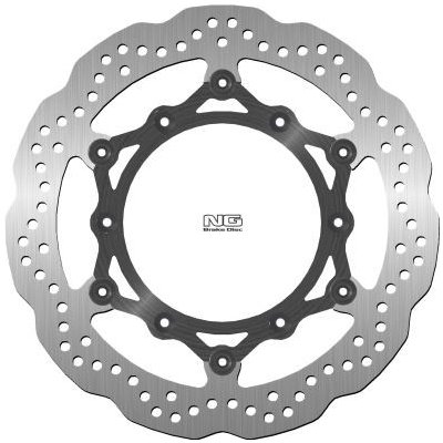 NG přední brzdový kotouč TRIUMPH AMERICA 06-16, BONNEVILLE 01-16, SCRAMBLER 06-16, SPEEDMASTER 865 03-04 (310X144X5mm) (6X8,5mm) WAVE plovoucí | Zboží Auto