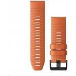 Garmin QuickFit 26mm, silikonový, oranžový, černá přezka 010-12864-01 – Sleviste.cz