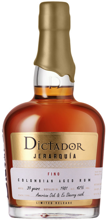 Dictador Jerarquia 1981 Sherry Cask 42% 0,7 l (karton)