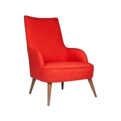 Atelier del Sofa Wing Chair Folly Island cihlová – Zboží Mobilmania