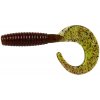 Návnada a nástraha Ron Thompson Grup Curl Tail UV Olive Red 5,5cm