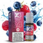 X4 Bar Juice Blueberry Sour Raspberry 10 ml 10 mg – Zboží Dáma