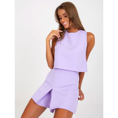 Italy Moda krátký elegantní komplet -dhj-kmpl-a6323-1.31-light violet – Zbozi.Blesk.cz