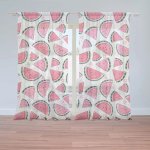 Záclony Vodní meloun: 2 ks - 150x250 cm - Sablio – Hledejceny.cz