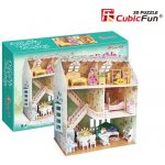 CubicFun 3D puzzle Domek „SNŮ“ pro panenky 160 ks – Sleviste.cz