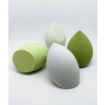 Jenifer 341.77080 houbička na make-up Puffy fialová zelená 2 ks – Zboží Mobilmania