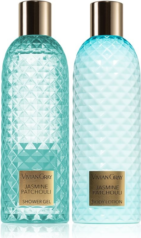 Vivian Gray Gemstone jemný sprchový gel 300 ml + pečující tělový krém 300 ml kosmetická sada