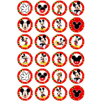 MICKEY MOUSE-08 Materiál: Jedlý papír – Hledejceny.cz