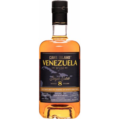 Cane Island Venezuela 8y 43% 0,7 l (holá láhev) – Zboží Mobilmania