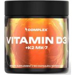 Complex Vitamin D3+K2 MK-7 90 kapslí – Hledejceny.cz