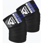 RDX Chrániče kolen KR11 Gym Knee Wrap black/blue – Zboží Dáma