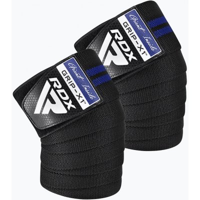 RDX Chrániče kolen KR11 Gym Knee Wrap black/blue – Zboží Dáma